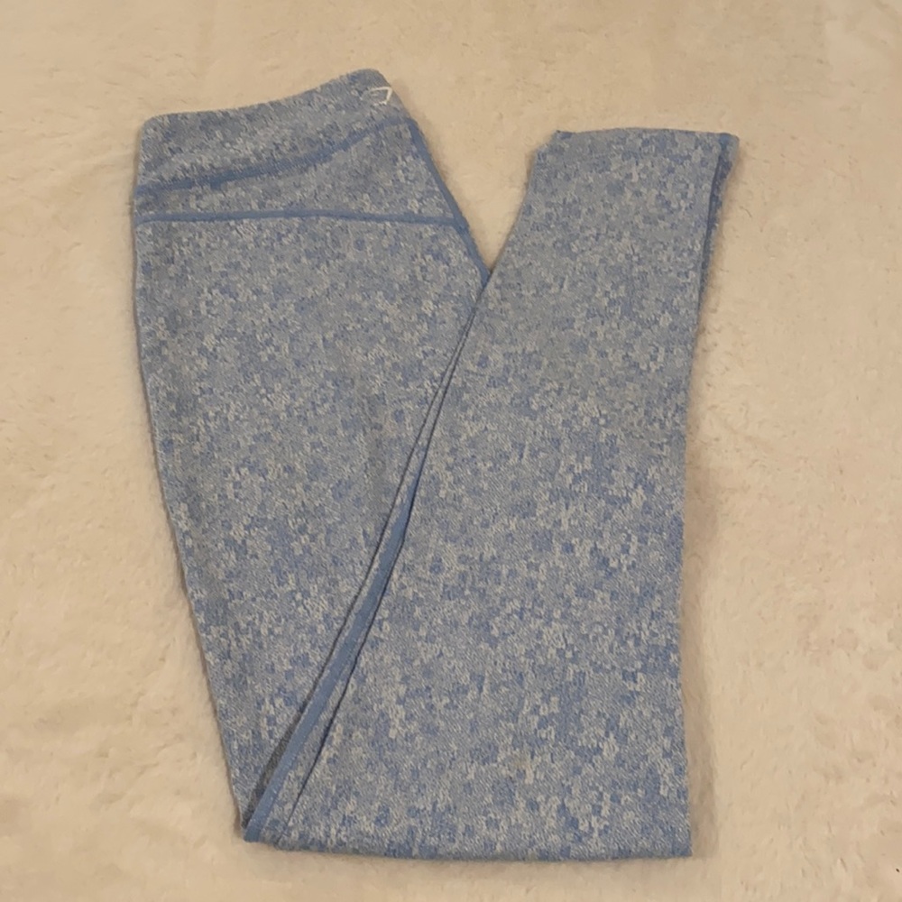 Gymshark Malibu Blue Marl leggings